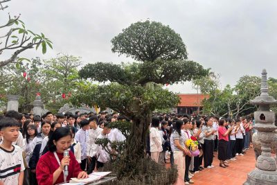 HOẠT ĐỘNG TRẢI NGHIỆM NGOÀI NHÀ TRƯỜNG “HÀNH TRÌNH VỀ NGUỒN” – HÀNH TRÌNH Ý NGHĨA CỦA HỌC SINH TRƯỜNG THCS THANH SƠN, PHƯỜNG LÝ THƯỜNG KIỆT